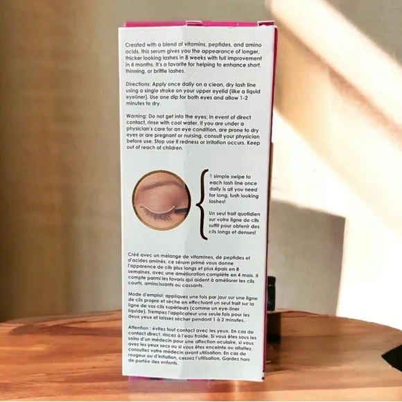 GrandeLASH Peptide Lash Enhancing Serum by Grande Cosmetics - 2 Month Supply - Picture 7 of 8